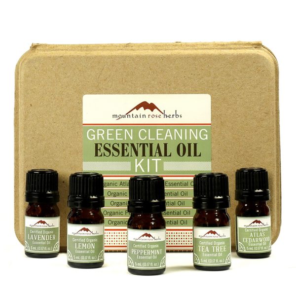 Green Cleaning Essential Oil Kit – Organic Aromatherapy