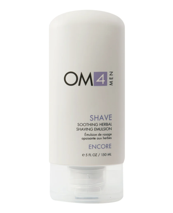Organic Male OM4 Shave: Soothing Herbal Shaving Emulsion
