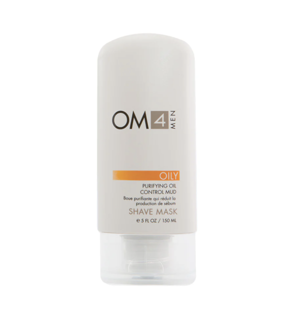 Organic Male OM4 Oily Shave Mask: Purifying Oil Control Mud