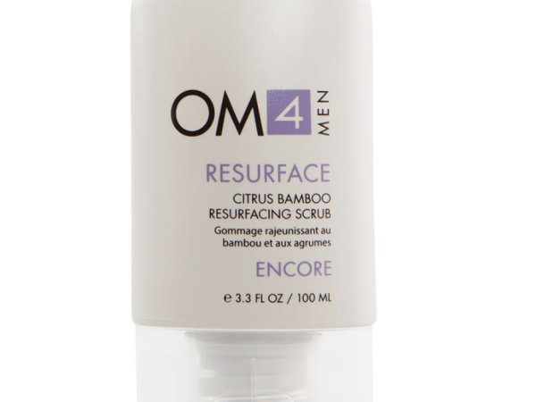 Organic Male OM4 Resurface: Citrus Bamboo Resurfacing Scrub