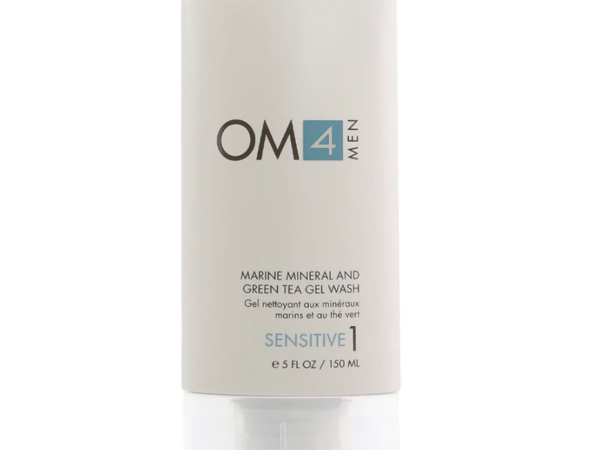 Organic Male OM4 Sensitive Step 1: Marine Mineral and Green Tea Gel Wash