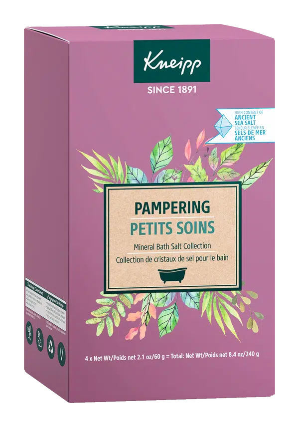 Kneipp Pampering Mineral Bath Salt Set