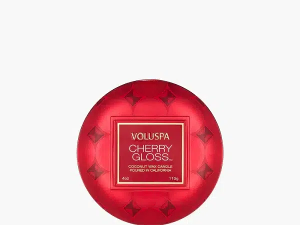 Voluspa Cherry Gloss Mini Tin Candle