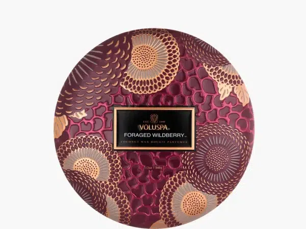 Foraged Wildberry 3 Wick Tin Candle