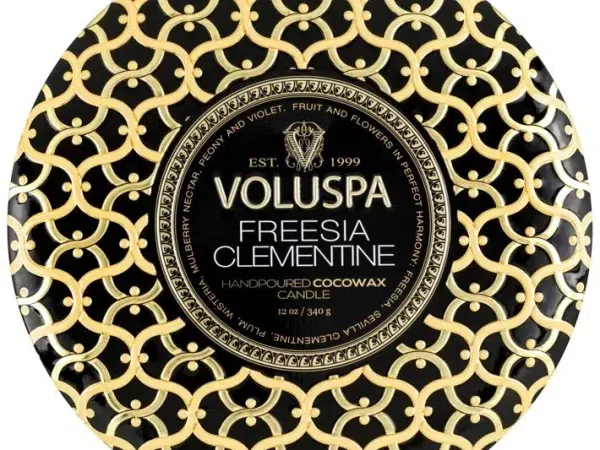 Freesia Clementine 3-Wick Tin Candle